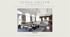 Desktop Screenshot of elissagrayerdesign.com